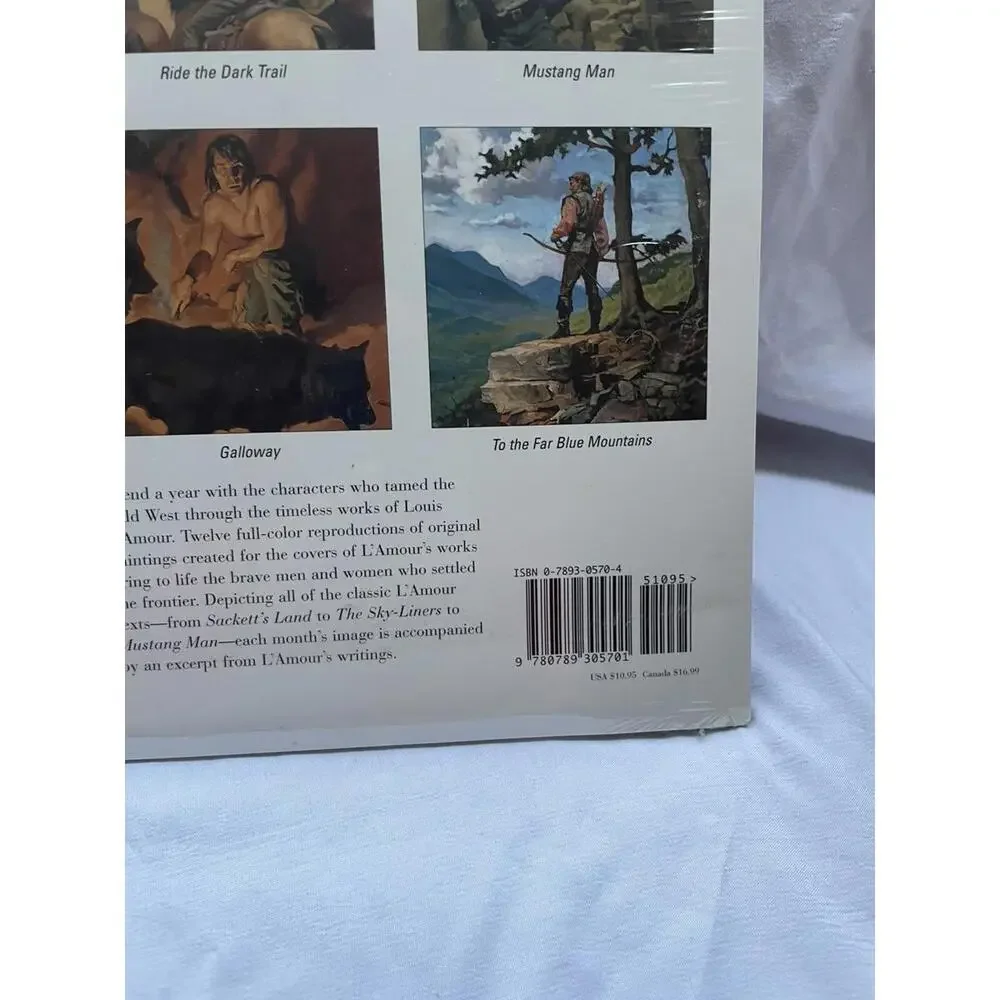 NEW‎ Sealed 2002-2005 Louis L'Amour Calendar Vintage Western